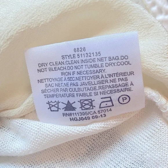 Tory Burch Cream Lace Blouse - Picture 8 of 8